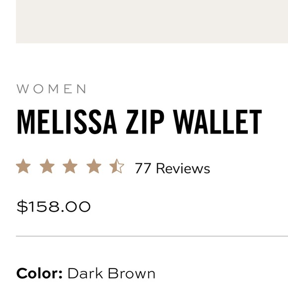 FRYE Melissa Zip Wallet - Picture 2 of 5